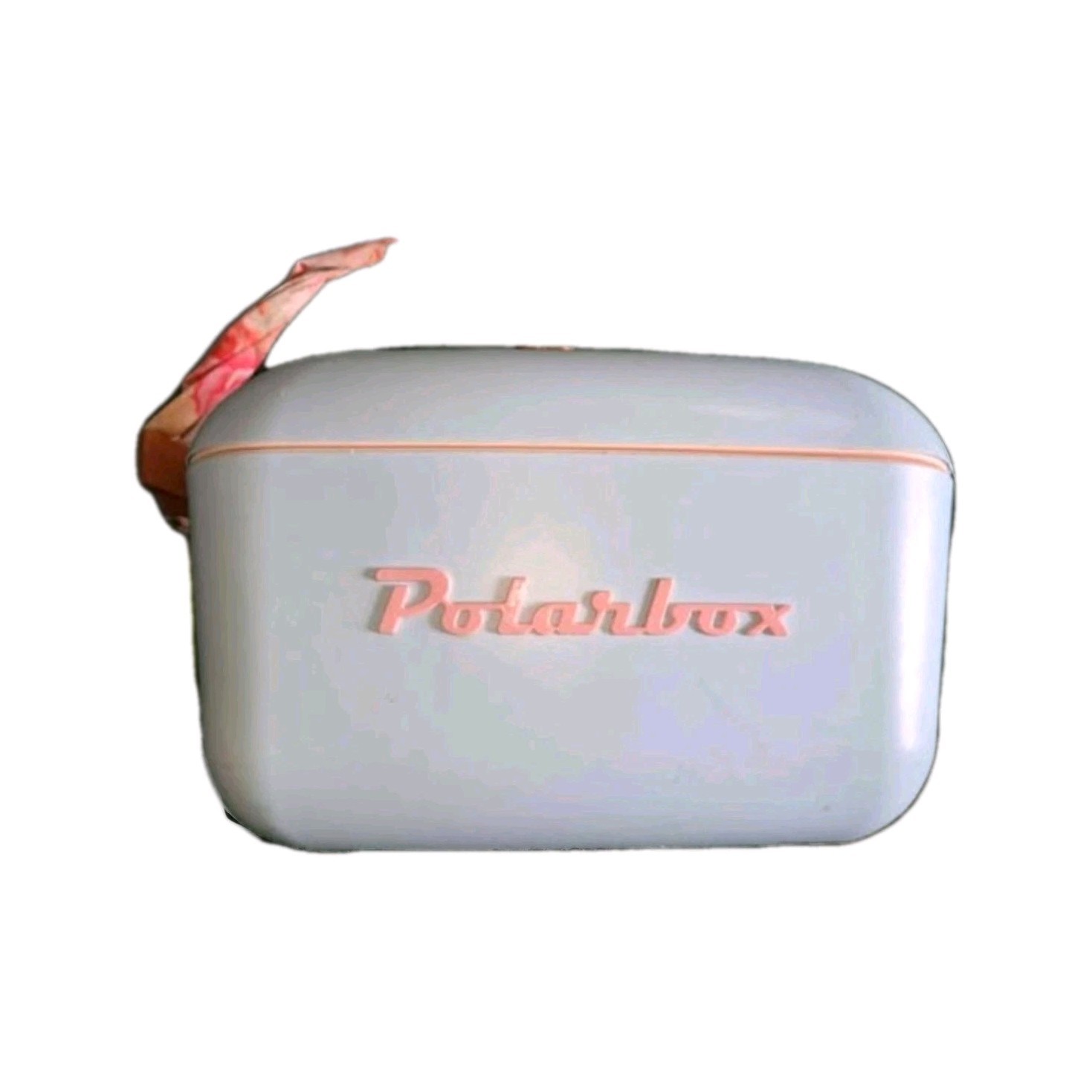 Polarbox Cooler Box Light Blue Pink Shoulder Strap Fun Style Plastic Food Drink