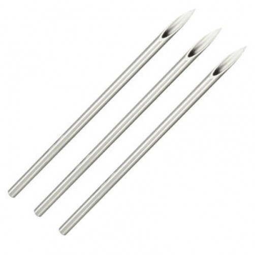 25 PC. Sterilized Body Piercing Needles (20G, 18G, 16G) - Wholesale Pricing