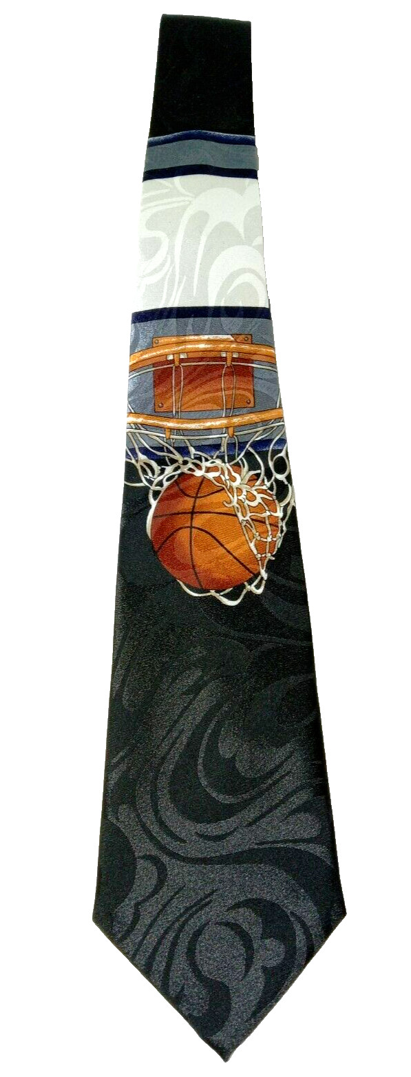 Steven Harris Swish Basketball NBA NCAA Swish Net Hand Made Tie