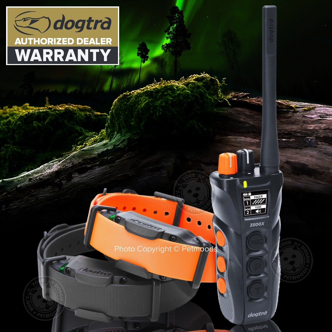 Dogtra 3502X Dual Knob 2-Dog Training Collars System