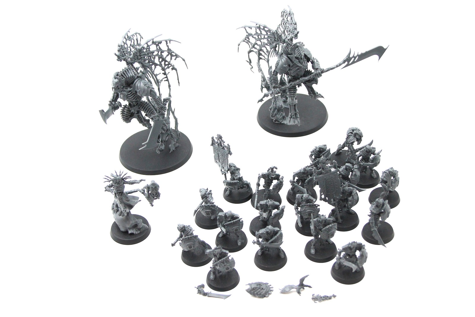Warhammer AoS: Ossiarch Bonereapers - Boneshaper Mortek Guard Morghasts