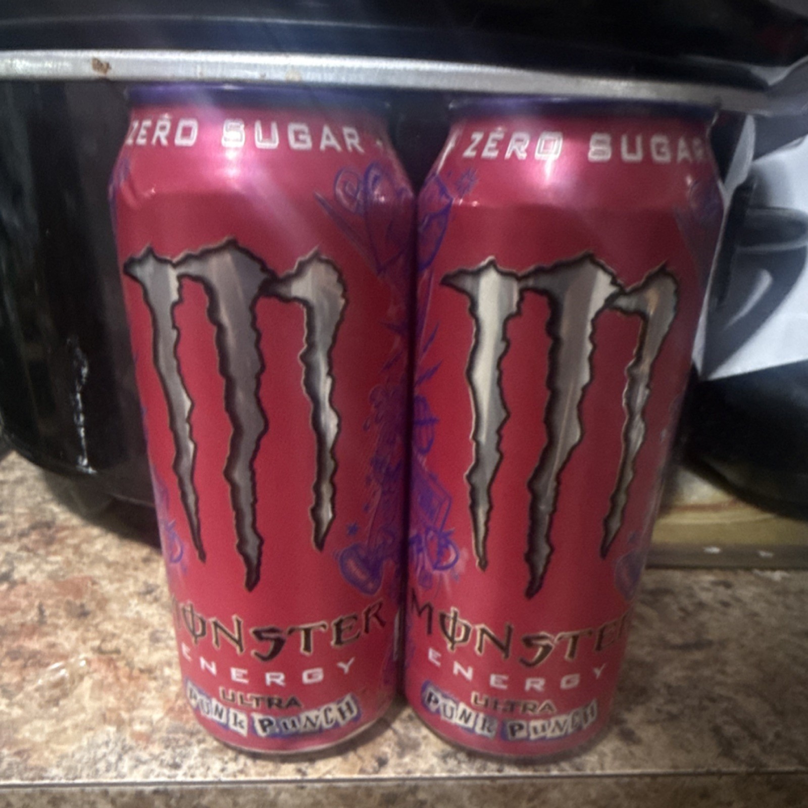 Monster Energy Ultra Pink Punch Zero Sugar Energy Drink 2 Pack