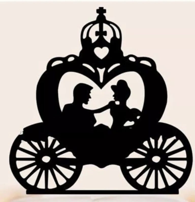 Princess Carriage Metal Cutting Die Card Making Scrapbooking Craft Metal Dies  