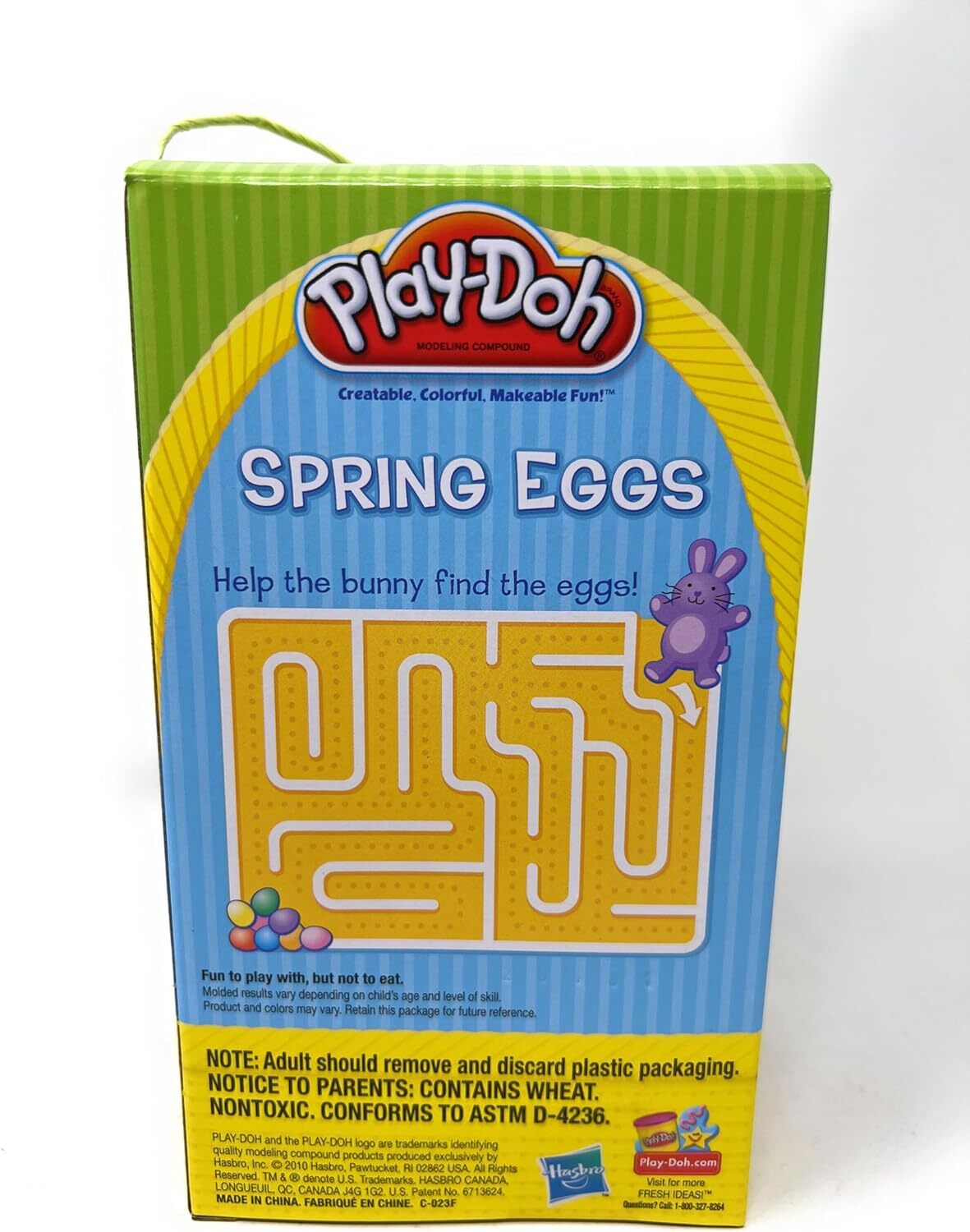PLAY-DOH SPRING EASTER EGGS, 10 EGGS WITH SURPRISE COLORS INSIDE NIB