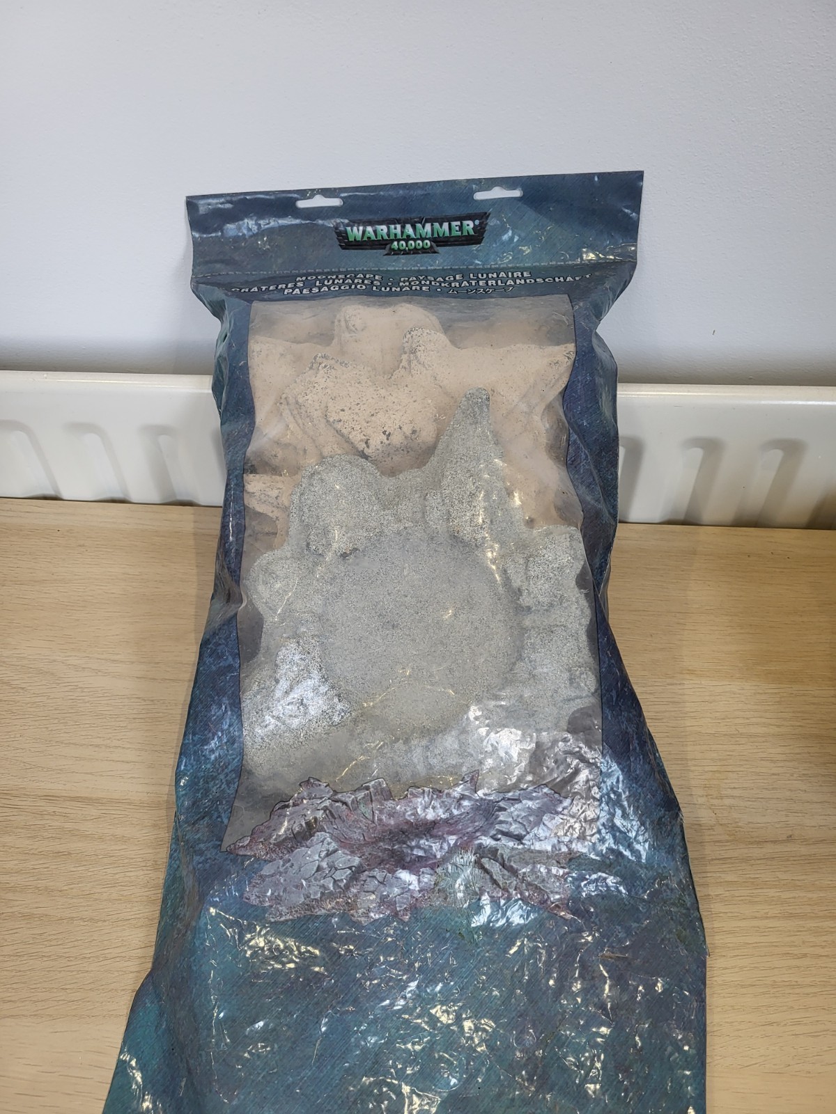 Moonscape Crator Games Workshop WARHAMMER 40k TERRAIN OOP X5 Scenery In Bag