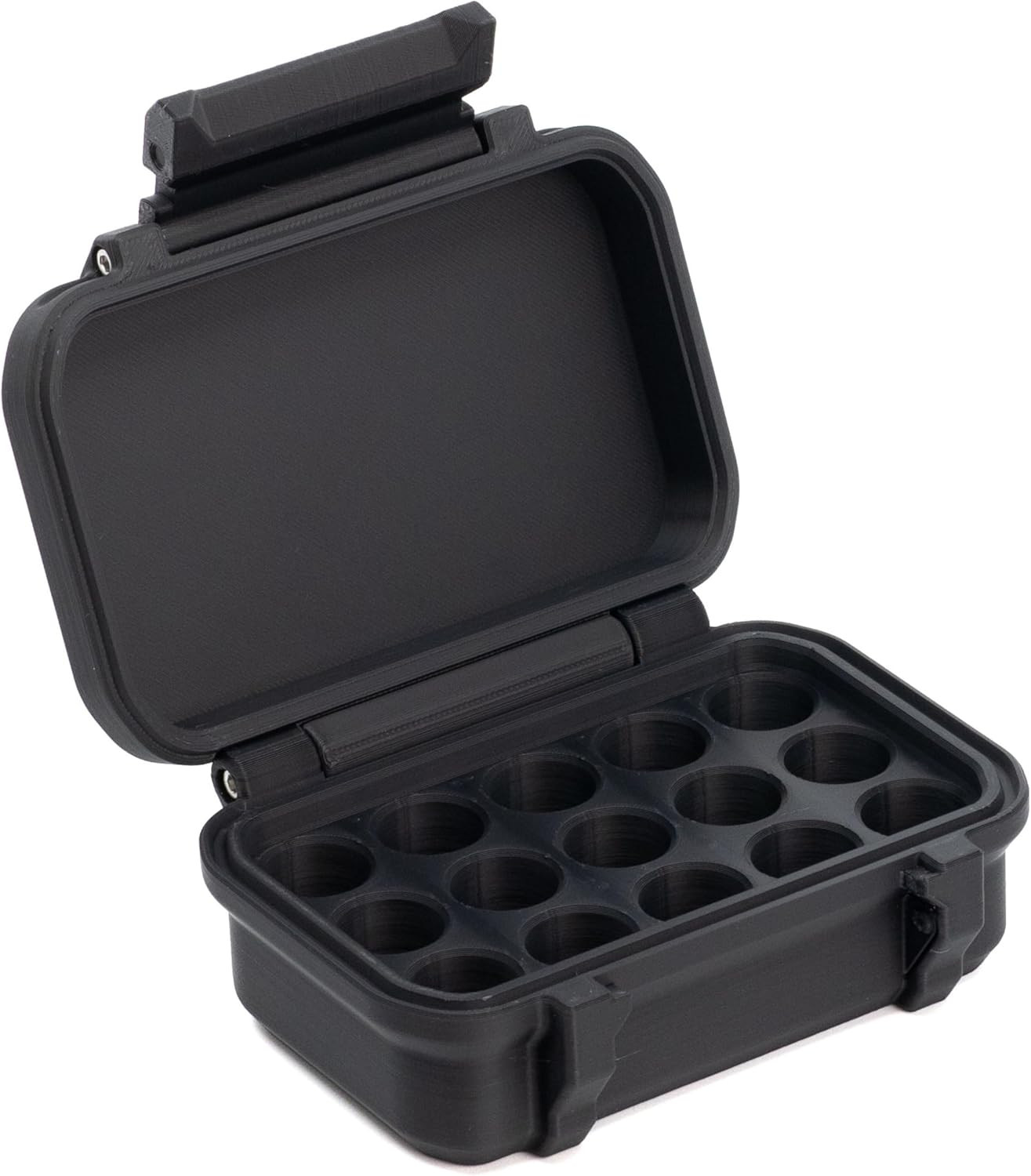 3Ml 15 Vial Case Peptide Vials Rugged Fridge Freezer Safe
