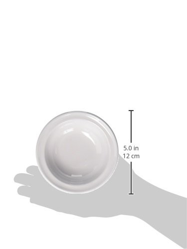 12 PCS MMB4W Melamine Fruit Bowl 4Ounce White Medium Dinnerware Kitchenware