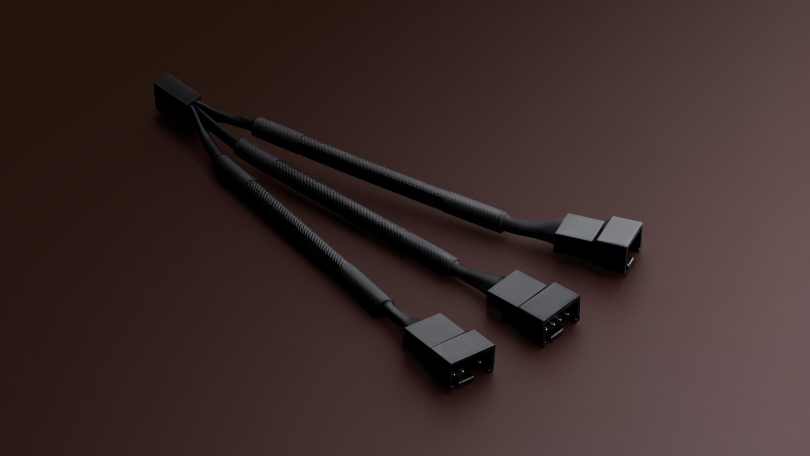 Noctua NA-SC1 Sx2, 3-Way Fan Splitter Cables, 4-Pin PWM (2-Pack, 13cm, 13cm