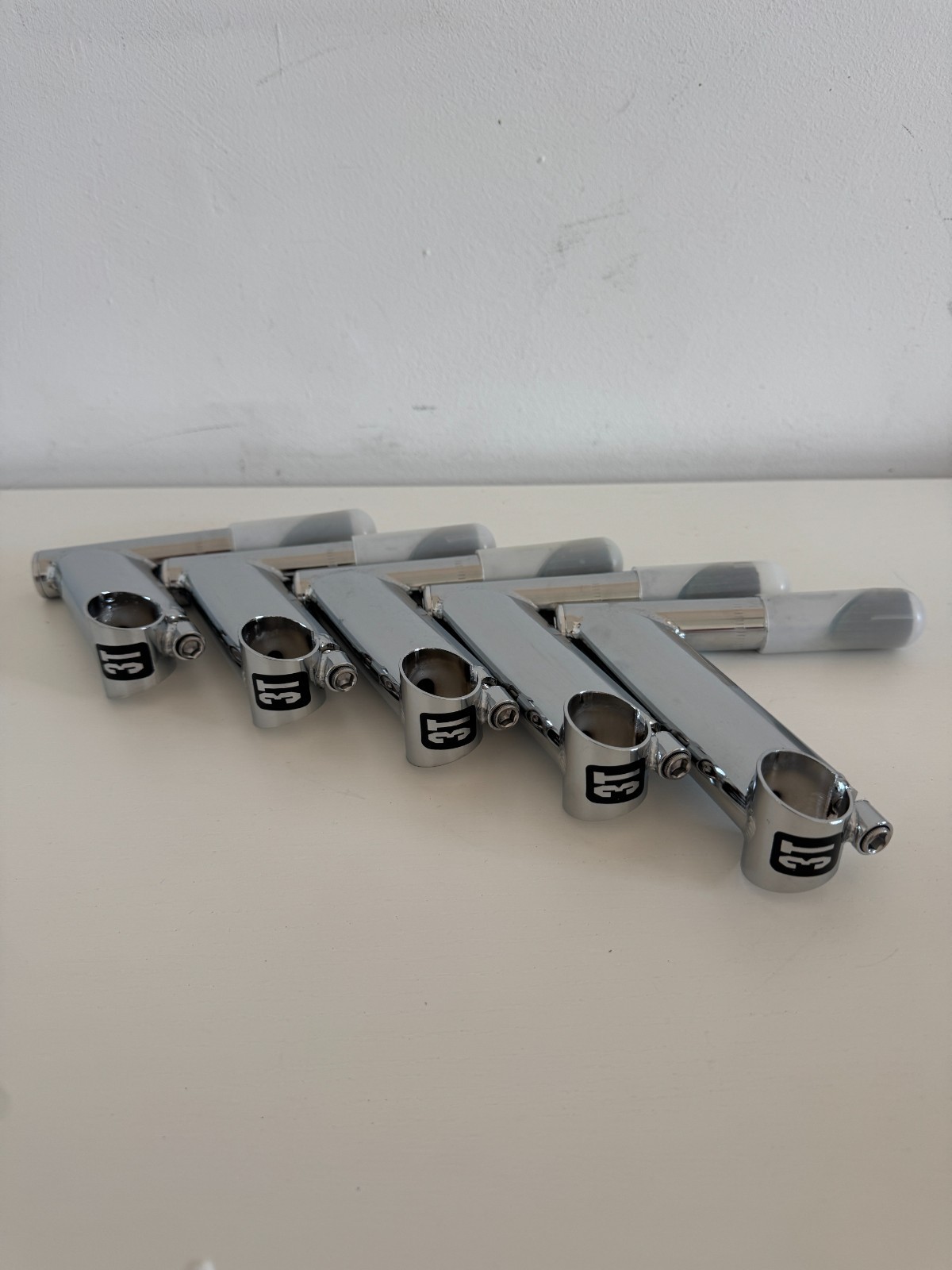 3ttt MEGA Chromix Stem - 25.4 Clamp - 1” Quill 90 100 110 120 130