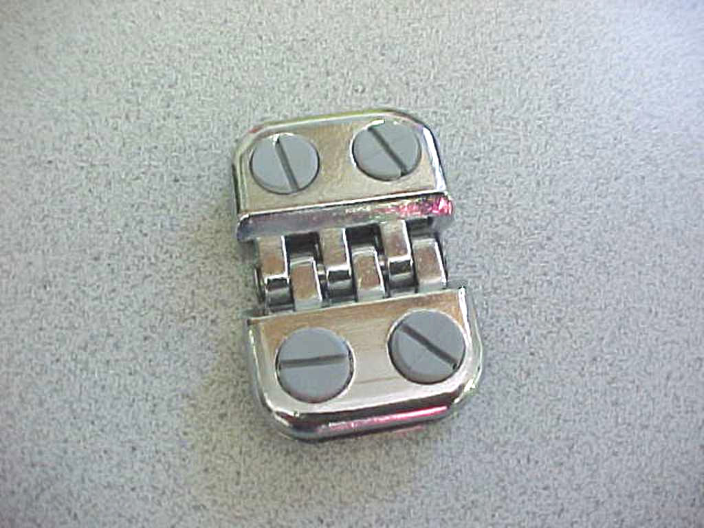 Chrome Metal Hinge for Drum Shields/Drum Panels