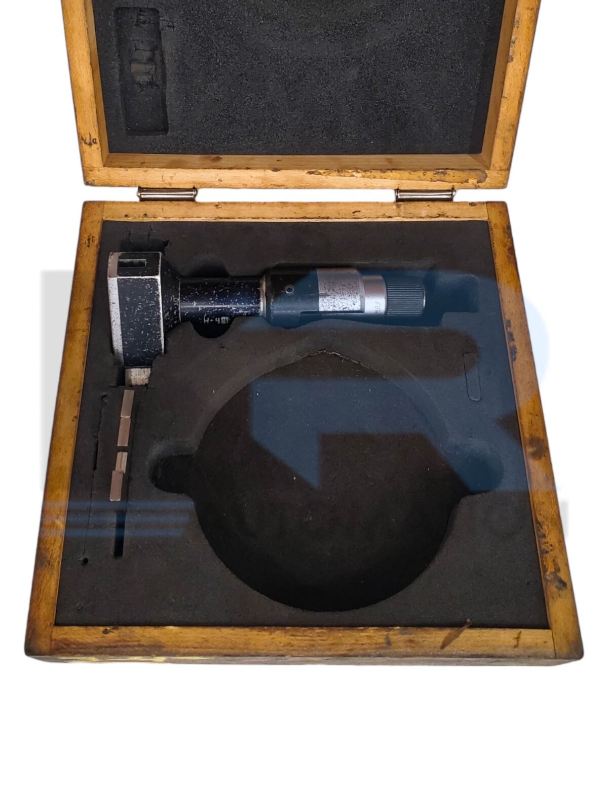 Fowler-Bowers Internal 3-Point Bore Gauge Micrometer Set 3" - 4" .00025" *READ*
