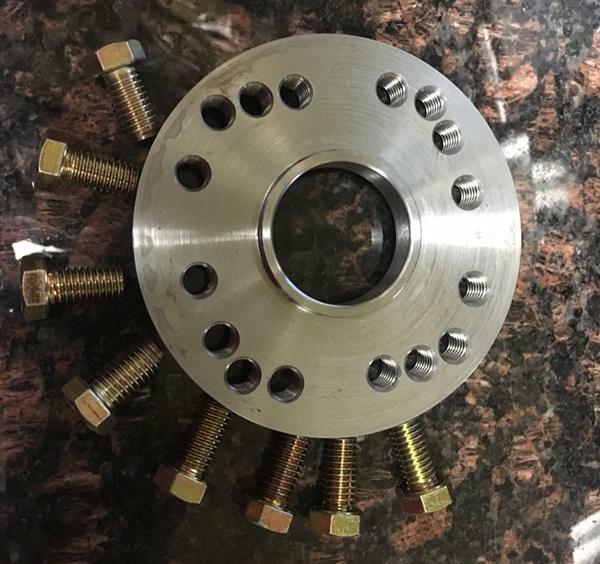 Suzuki Samurai Sidekick to Toyota 5 Pattern Driveshaft Adapter PentAdapter