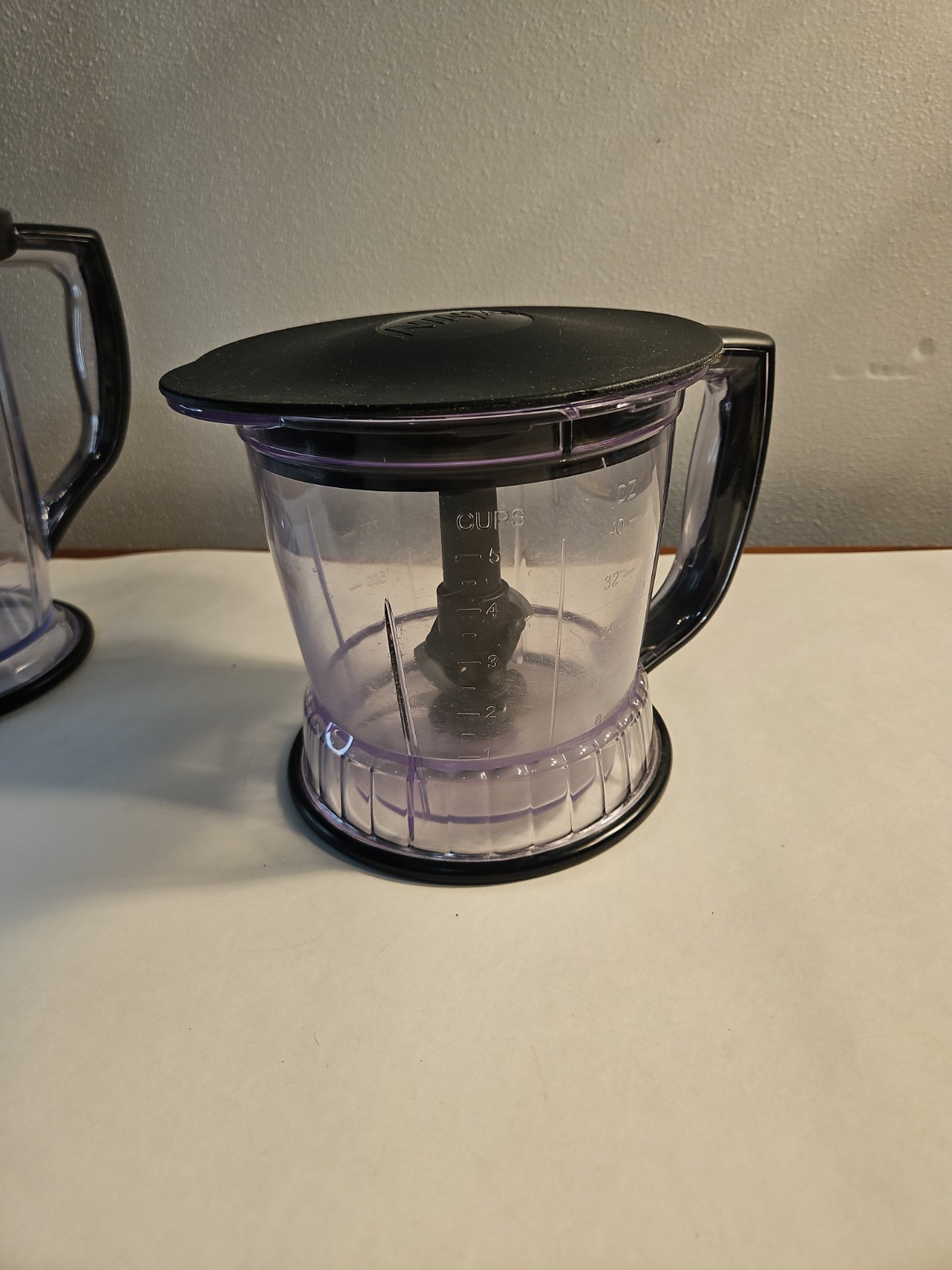Ninja Master Prep QB1004 Replacement Pitcher 48 Oz Splash Guard &5 Cup