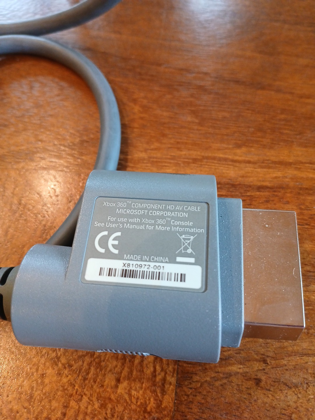 Xbox 360 Component HD Av Cable & Play & Charge Kit