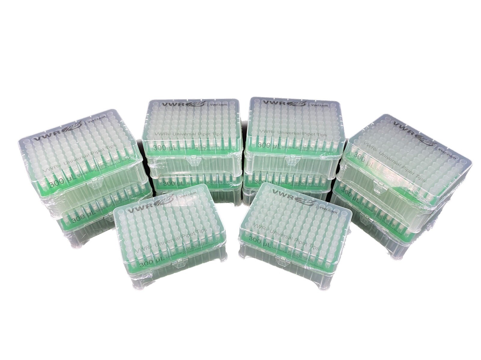 VWR 300µL 96-Rack Universal Filtered Pipette Tips Low Ret 76322-152(960/cs)