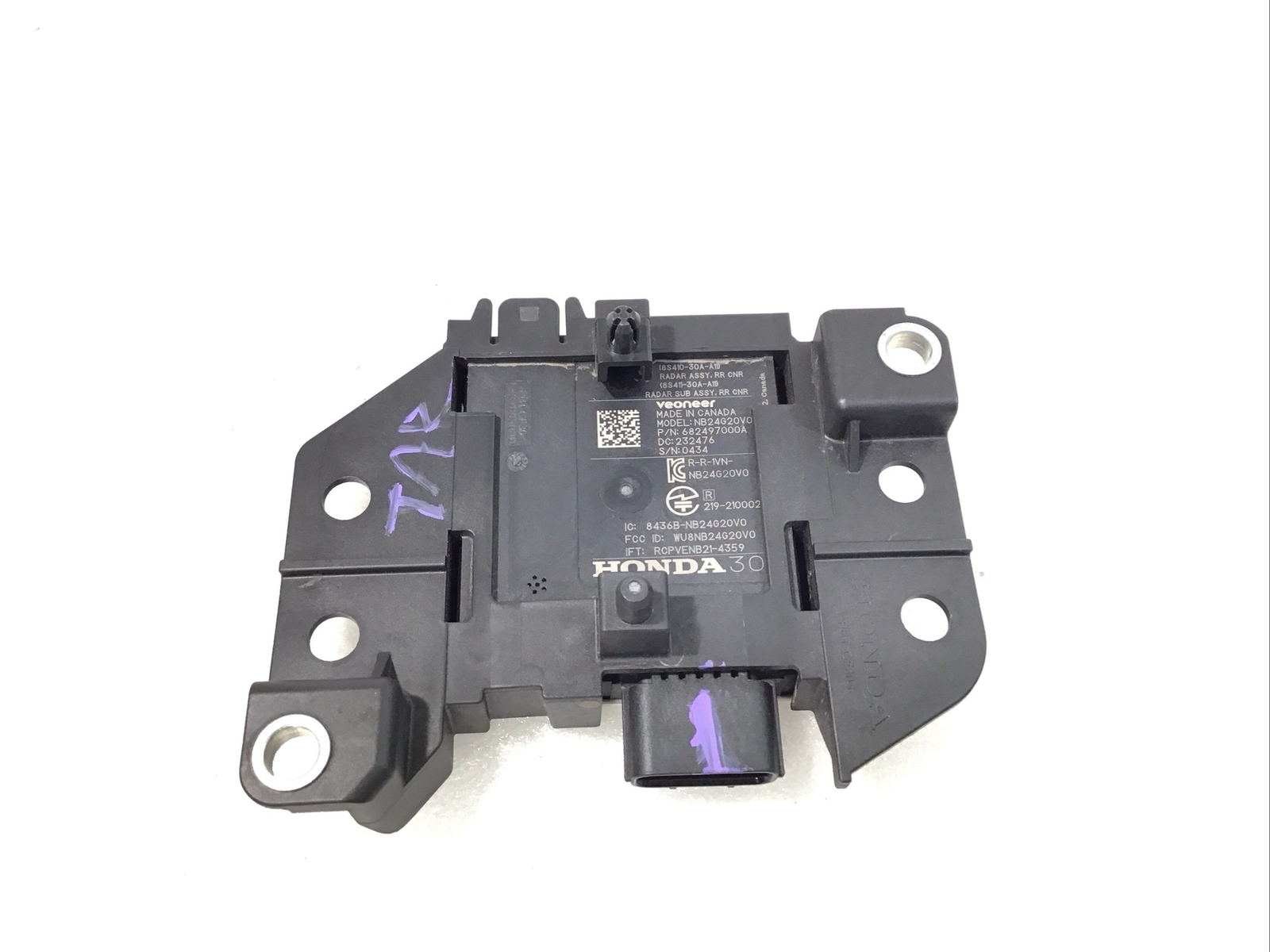 BLIND SPOT RADAR ALERT SENSOR 2023-2024 HONDA ACCORD 8S41130AA02 OEM