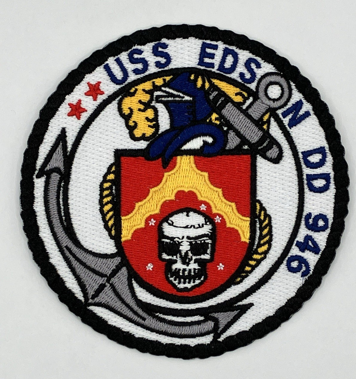 USS EDSON (DD-946) Ship's crest patch