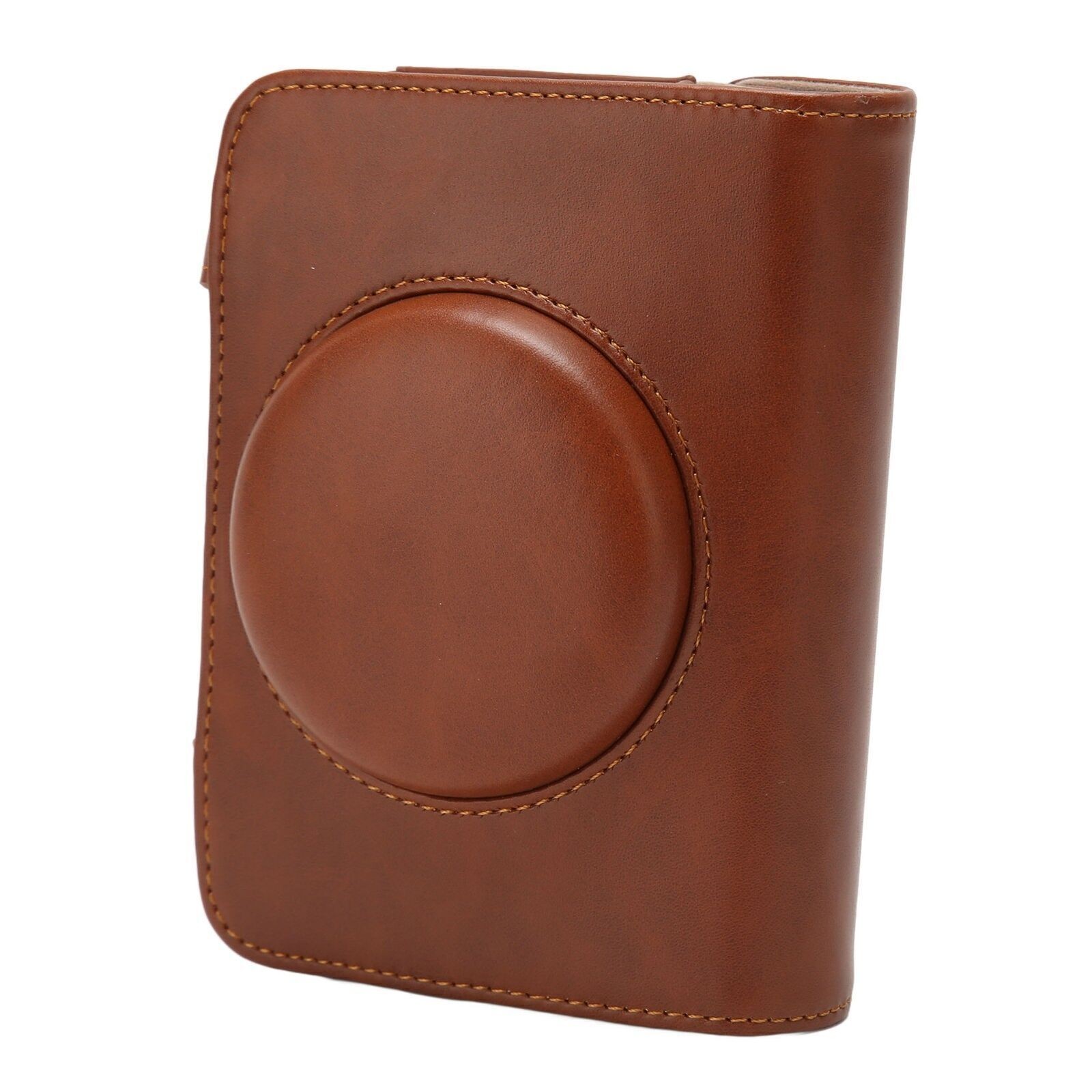 Retro Camera Case PU Leather Camera Case with Adjustable Shoulder Strap