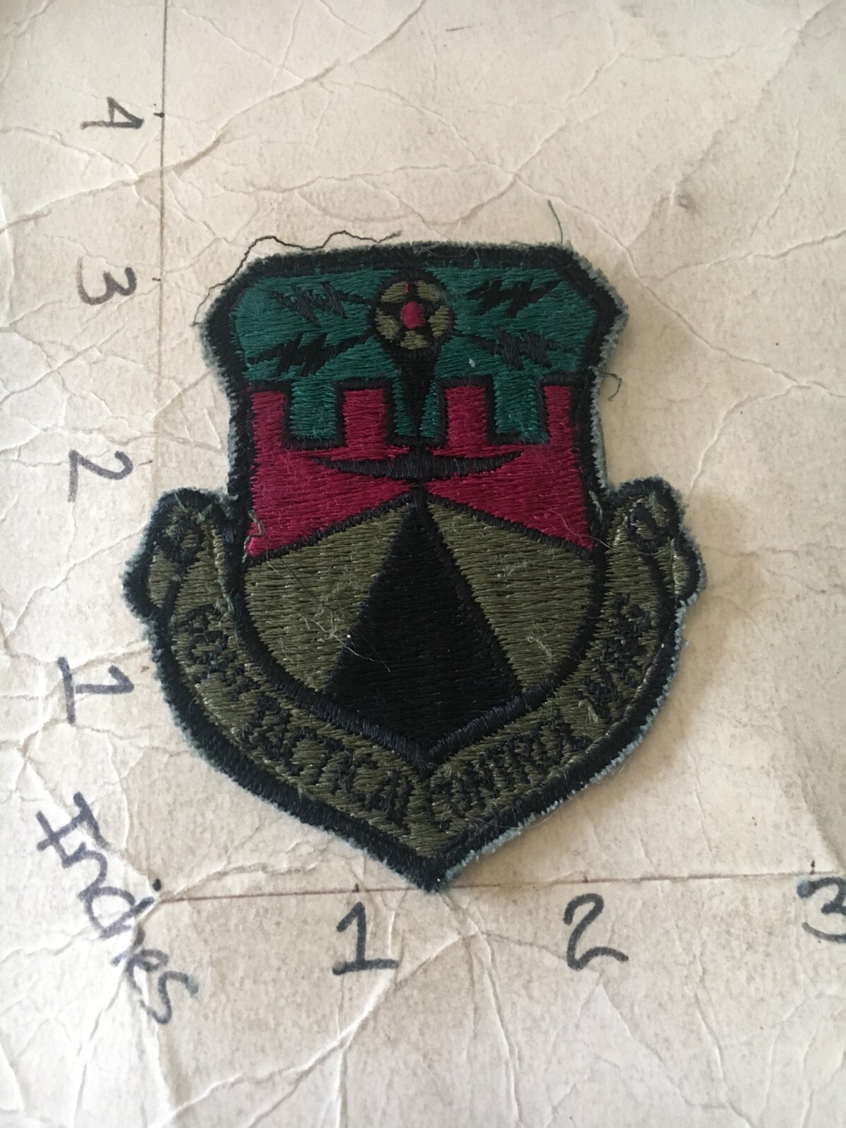 USAF 601st Tactical Control Wing Squadron subdued patch 6/5/25