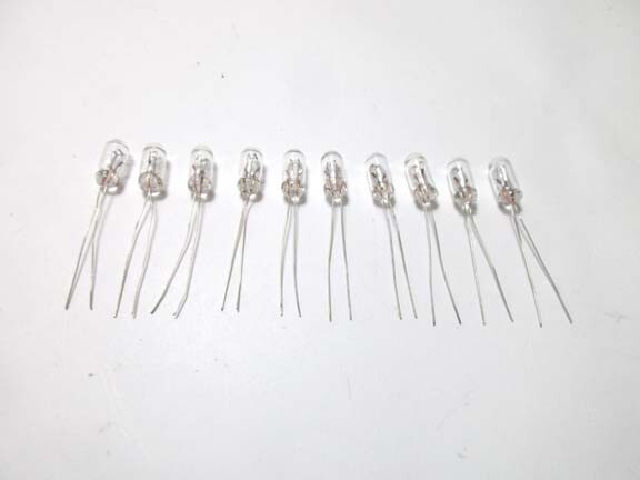 New Ten 14v 50ma 4mm Grain-of-Wheat Bulbs Yamaha Receiver Lights  Tracking #