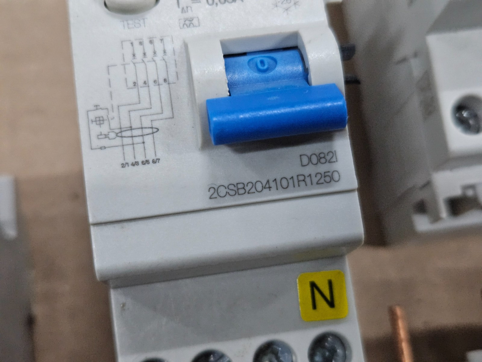 ABB DDA204 DDA204A (3 pieces)