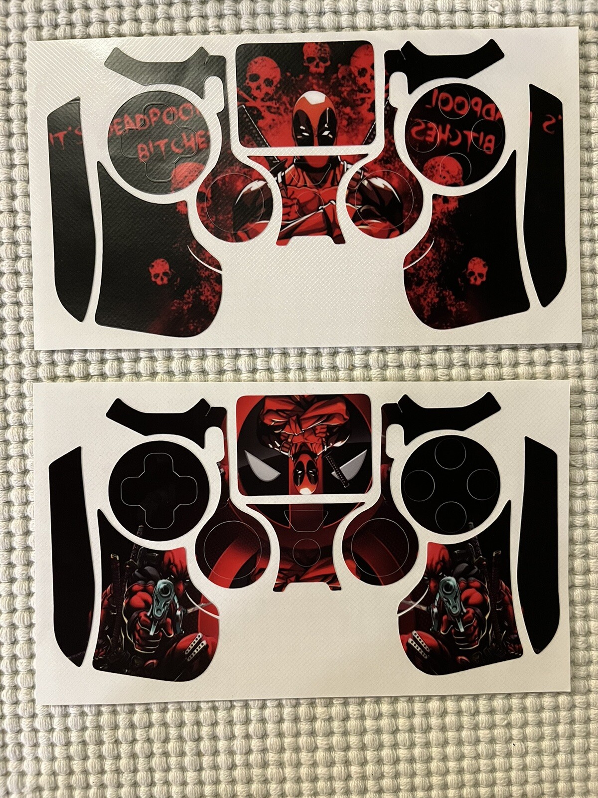 Vanknight Vinyl Decals Skin Stickers 2pack for PS4 - 2 pack Deadpool