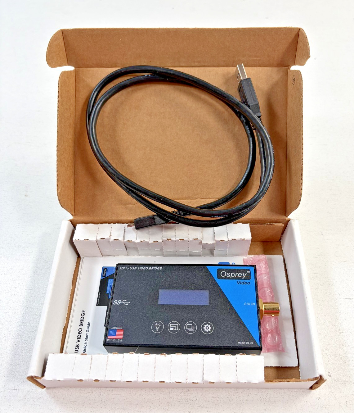 Osprey SDI To USB Video Bridge 3G-SDI to USB3.0 Video Capture Device Plug + Play
