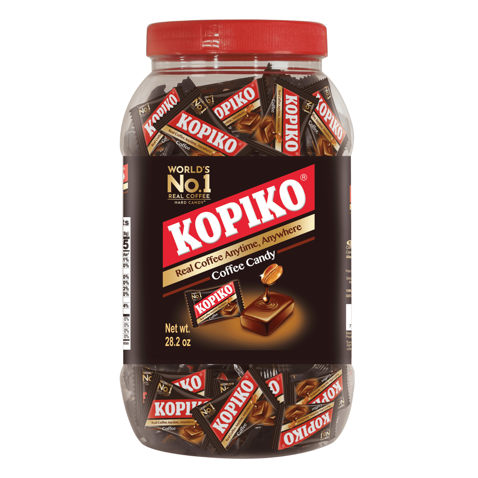 Kopiko Coffee Candy 28.21 oz Jar Hard Coffee Candy 1pk by US SELLER
