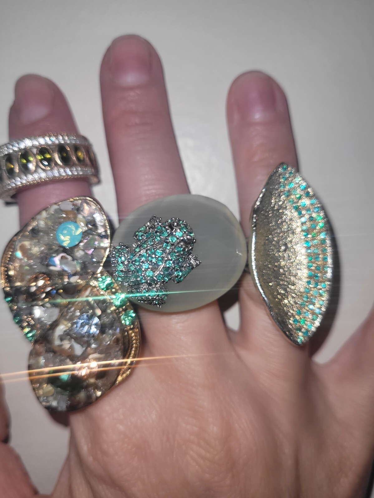 Custom Made Sterling Silver Statement Ring