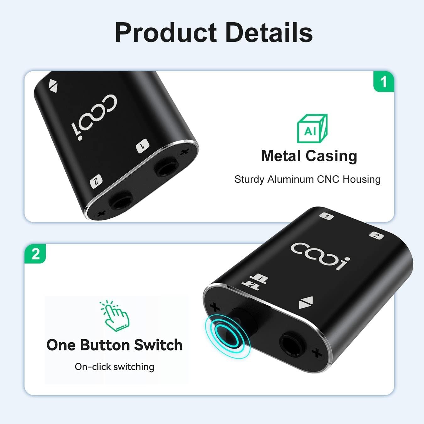 Bi-Directional Audio Selector