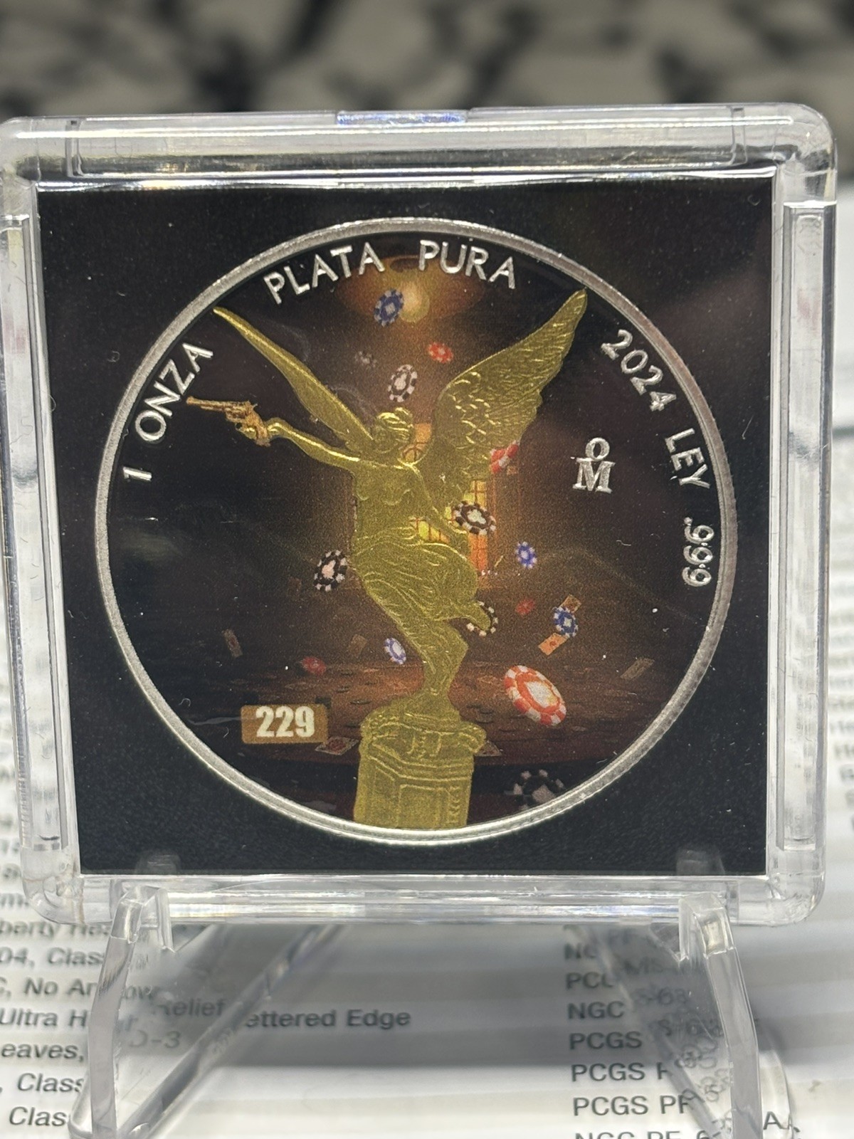 2024 Mexican Silver Libertad "Dia del Juego" #229 of only 250