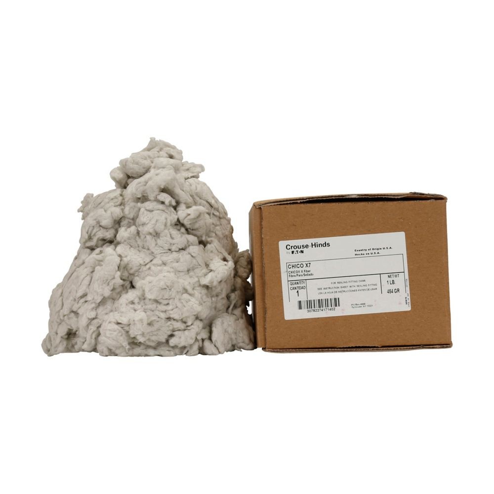 NIB - Crouse Hinds - CHICOX7 - 1 Lb Fiber Sealing Compound For Conduit Sealing