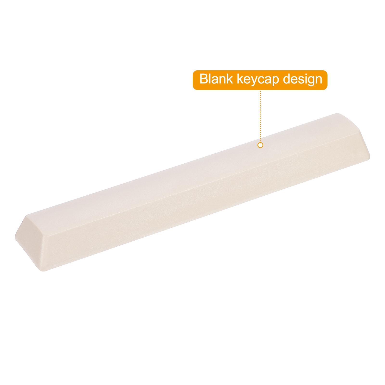 6.25u Spacebar Keycaps, MX Keyboard Replacement Universal PBT Mechanical, Beige