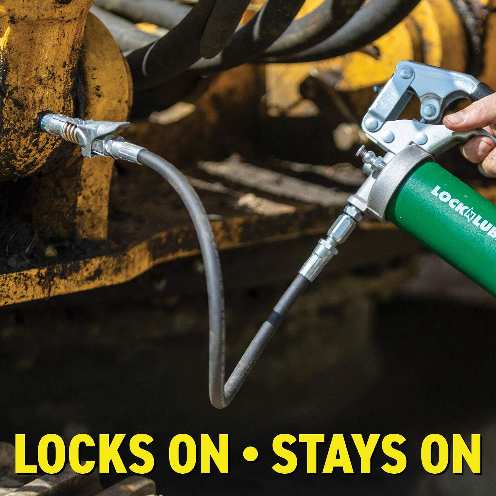 LockNLube® Grease Coupler with Spare Rebuild Kit
