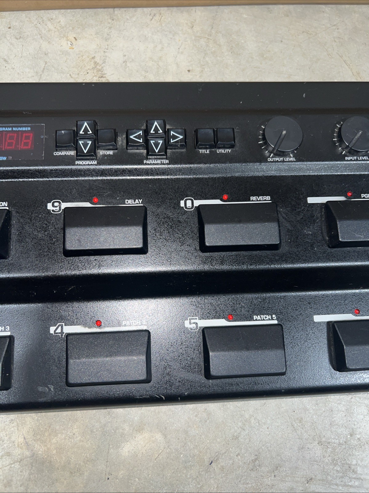 Digitech RP-1 Multi Effect Processor 90's Analog Pedal Board
