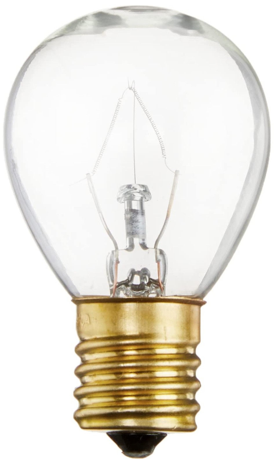 Satco S3629 Intermediate Base 40-Watt S11 Light Bulb, Clear, 1 Count (Pack of...