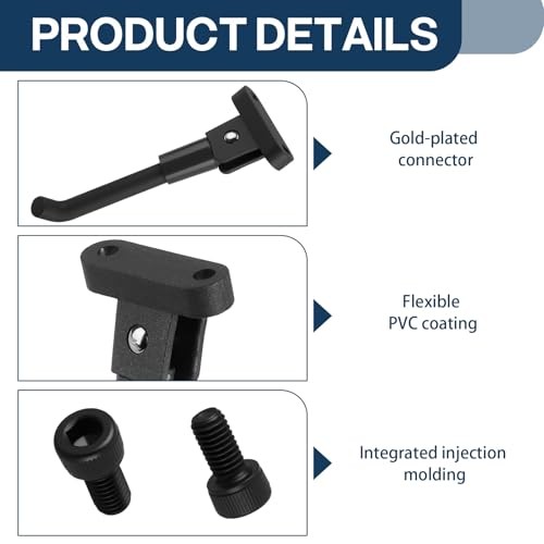 Scooter Kickstand Compatible with Xiaomi M365/1S/Pro/Pro 2 Electric Scooters,