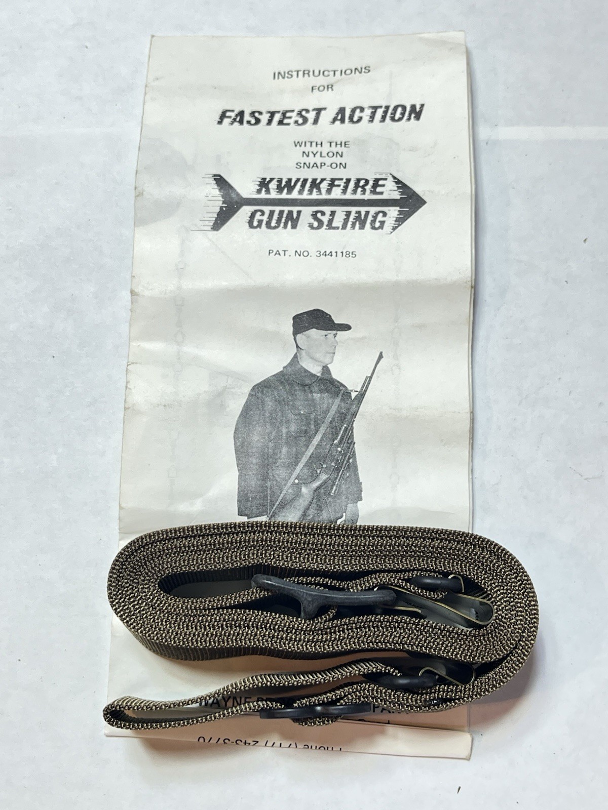 Wayne Products Kwikfire Gun Sling New