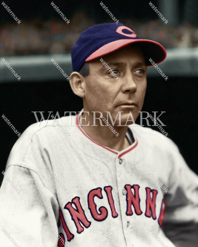 DO564 Edd Roush Cincinnati Reds Baseball 8x10 11x14 16x20 Colorized Photo
