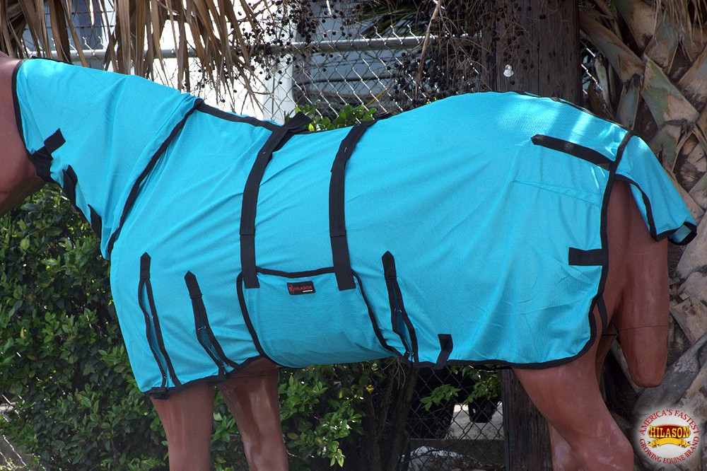 HILASON Horse Fly Sheet - Summer Spring UV Protection Mesh Bug Mosquito