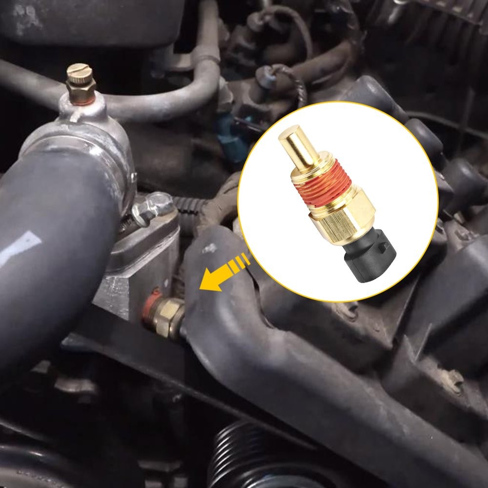 12146312 Engine Coolant Temperature Sensor Water Temp Sensor fit Chevy GMC Honda