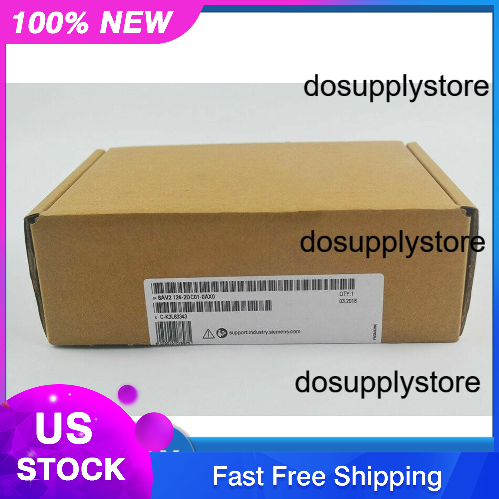 New Siemens 6AV2124-2DC01-0AX0 SIMATIC KTP400 Comfort Panel 6AV2 124-2DC01-0AX0