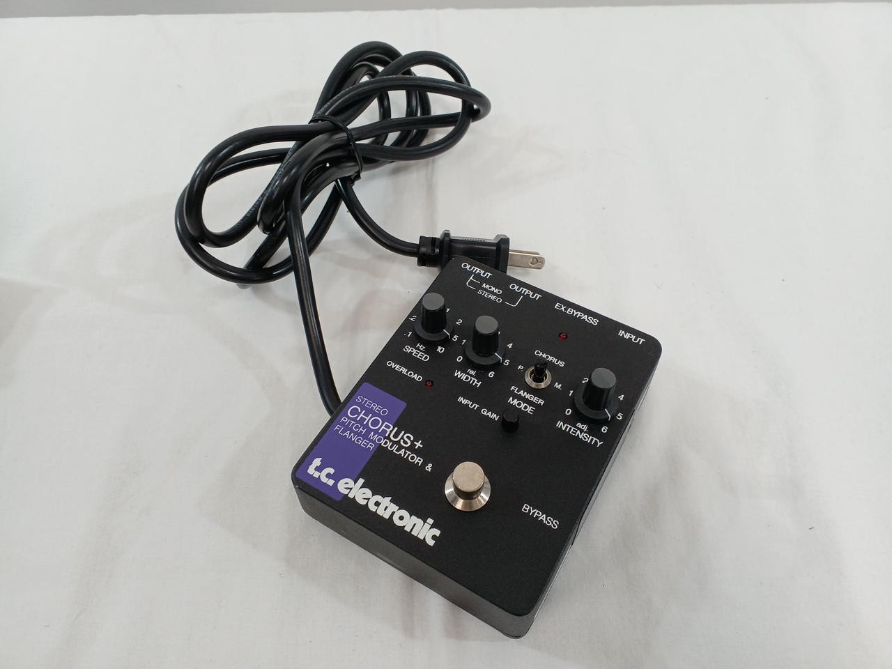 T.C. ELECTRONIC Stereo Chorus Pedal Used Chorus Effects Guitar Pedal