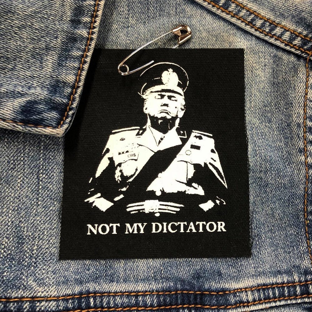 Anti-Trump Protest Patch - Activism Punk Patch , Punk Patch