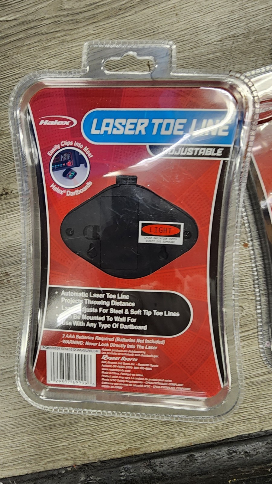 Lot 2 Adjustable Laser Toe Line For Use W/ Any DartBoard Projects Throwing Dist