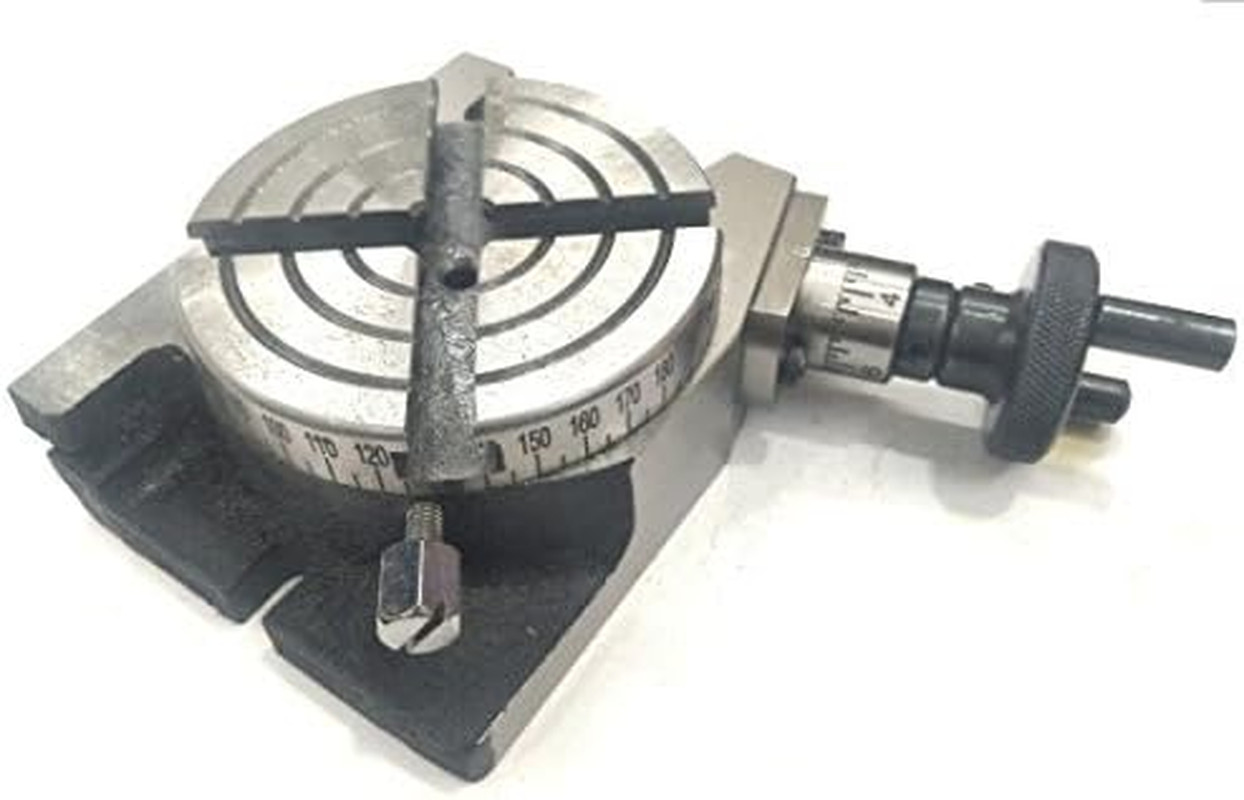 New Rotary Table 3 Inch - 75MM Horizontal & Vertical Model - Milling Machine