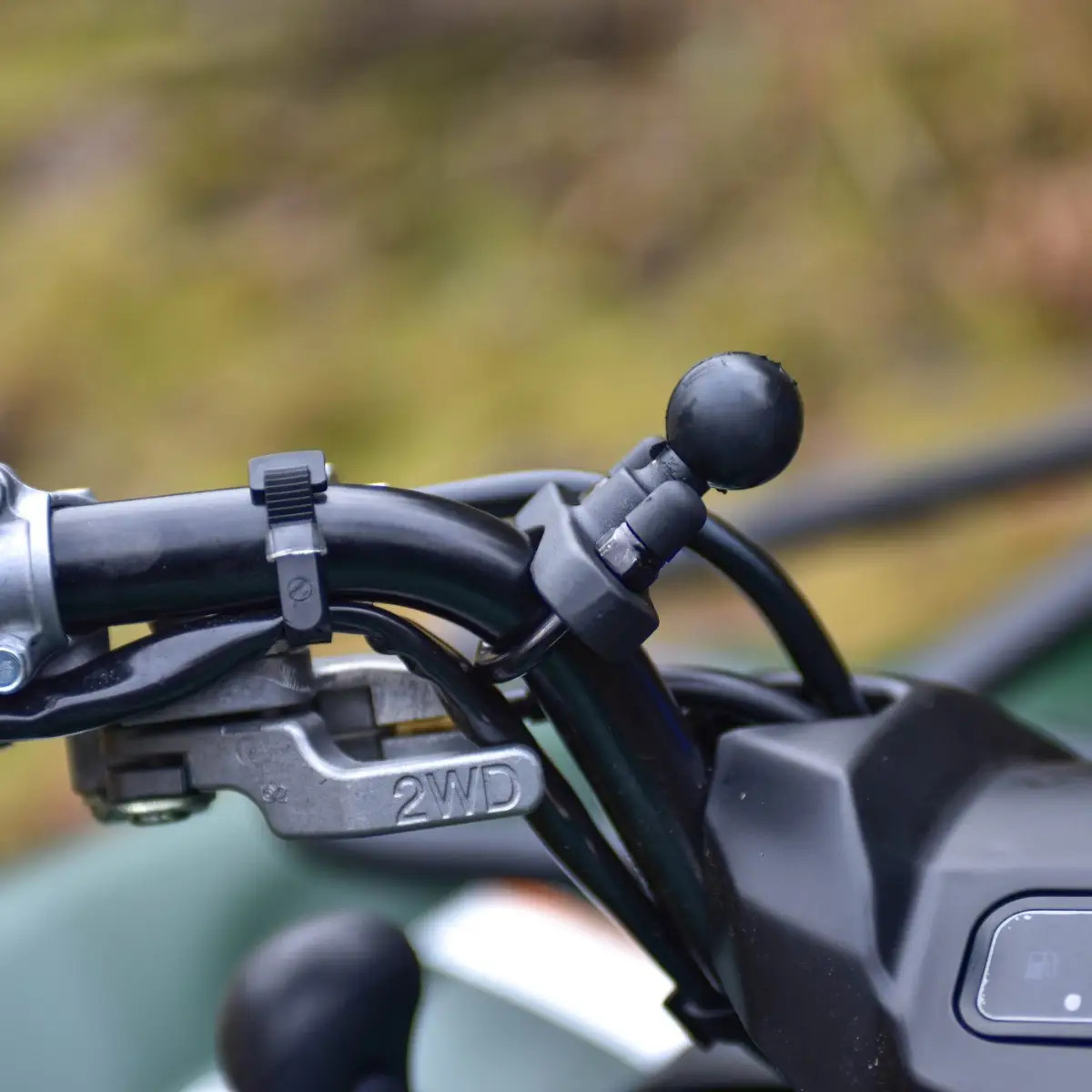 RAM Mounts U-Bolt Base Black Aluminum