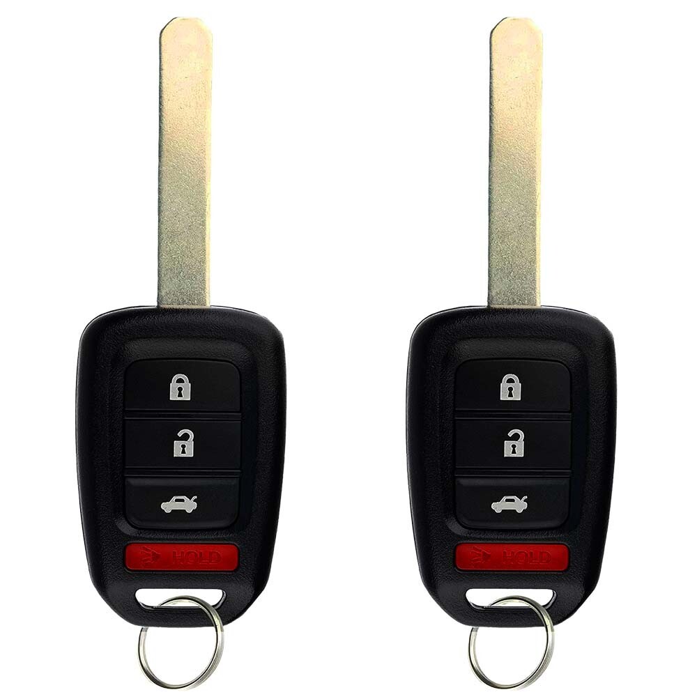 2 Replacement for Honda Accord LX/LXS/Sport 16 2017 Remote Key Fob MLBHLIK6-1TA