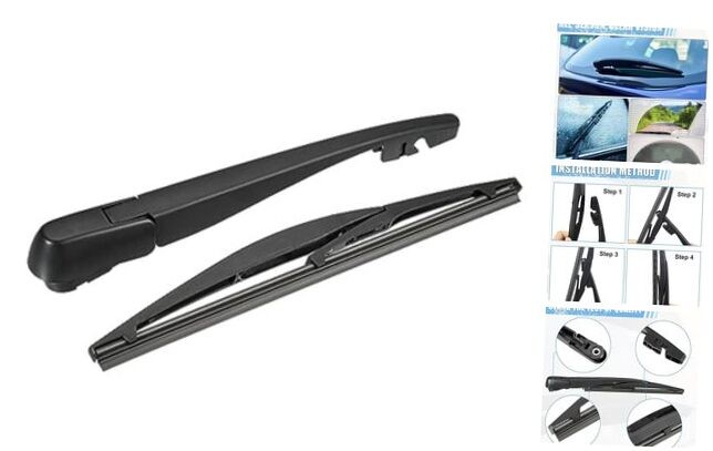 Rear Windshield Wiper Blade Arm Replacement Set Quality Fit for Suzuki