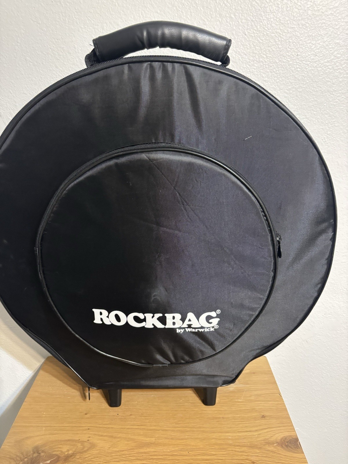 Rockbag by Warwick Large Black Fabric Cymbal Case, Fully Lined, Carry Handle